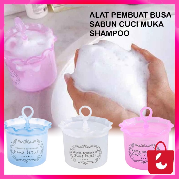 ✅ BISA COD Alat Pembuat Busa Sabun Cuci Muka Shampoo / Cup Bubble Foam Maker / Gelas Pembuat Busa Pembersih Wajah Viral