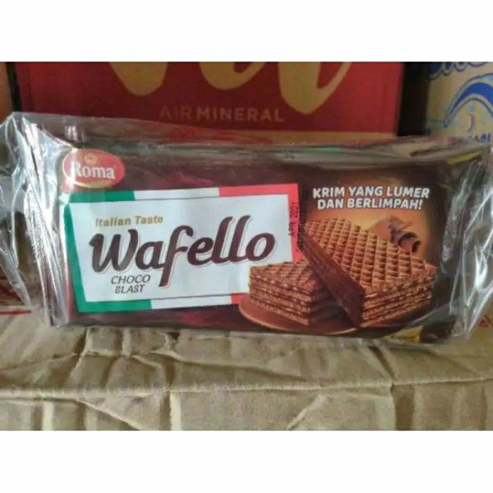 

Wafer Wafello 21gr - Coklat