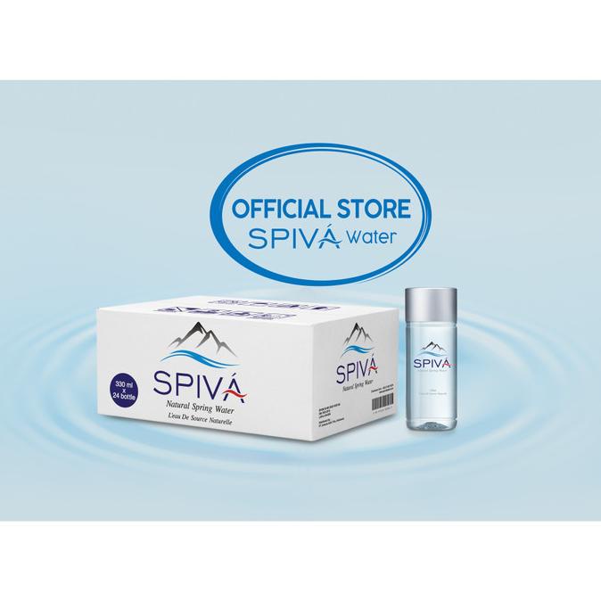 

DISKON!!! Spiva Natural Spring Water 330ML (1 Box = 24 Bottles)