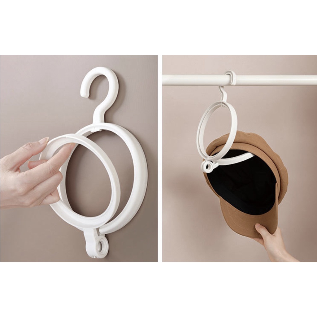 UNNISO - Hanger Gantungan Topi Syal Scarf Storage Shelf HT03