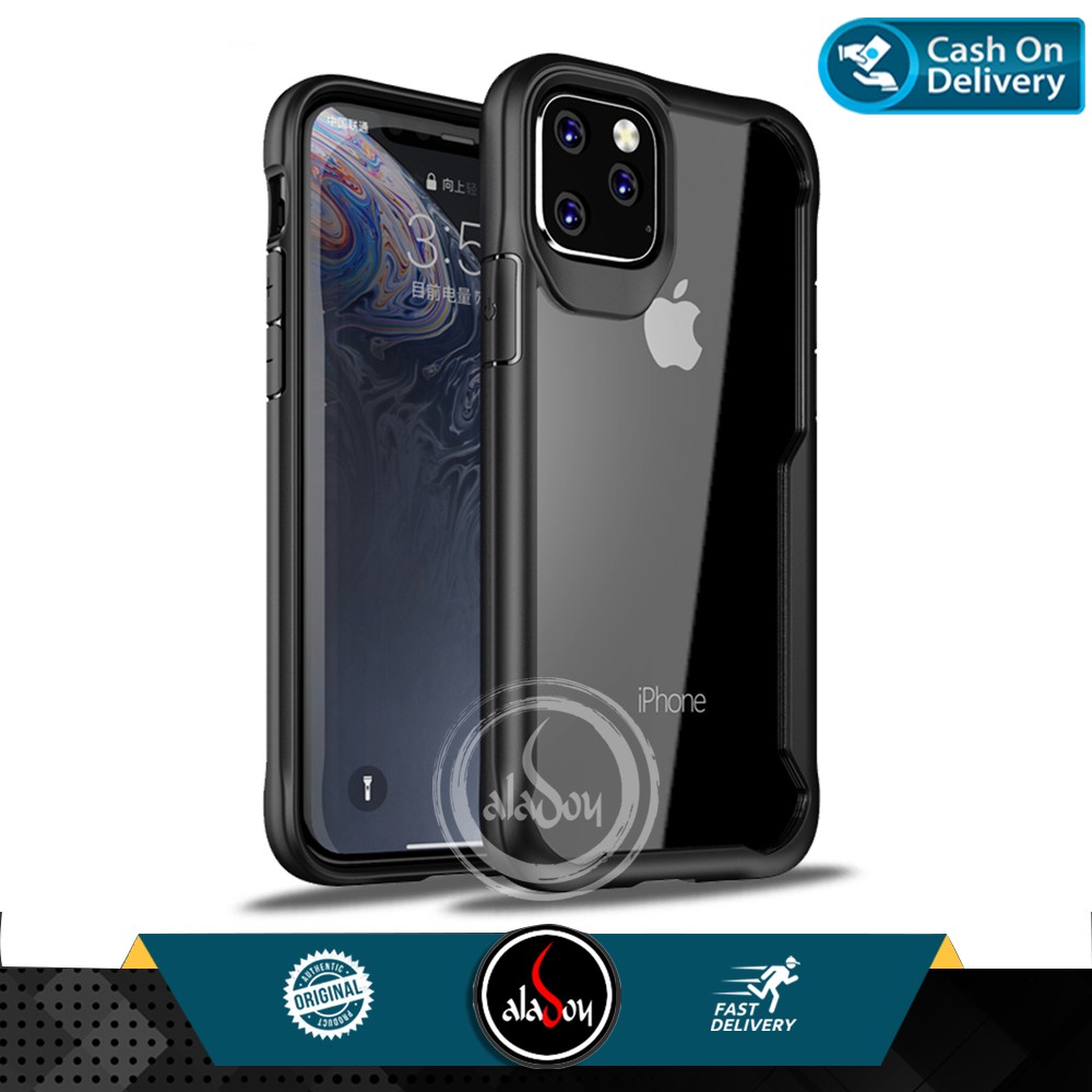 Case Iphone 11 Pro Armor Ipaky Shield Ultimate Transparent Premium Hardcase