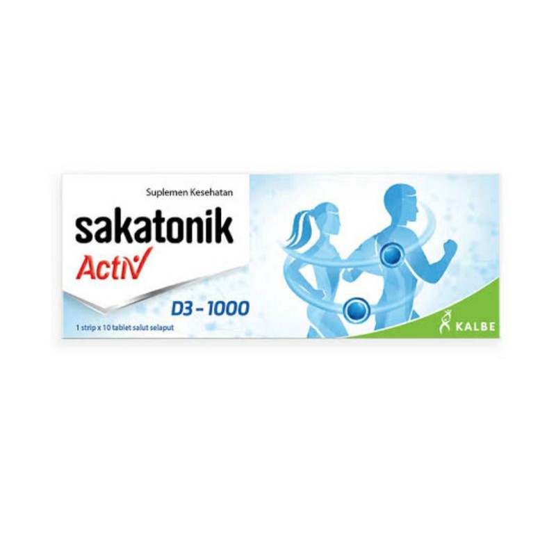 Sakatonik Activ Vitamin D3 1000 IU / 1 Strip