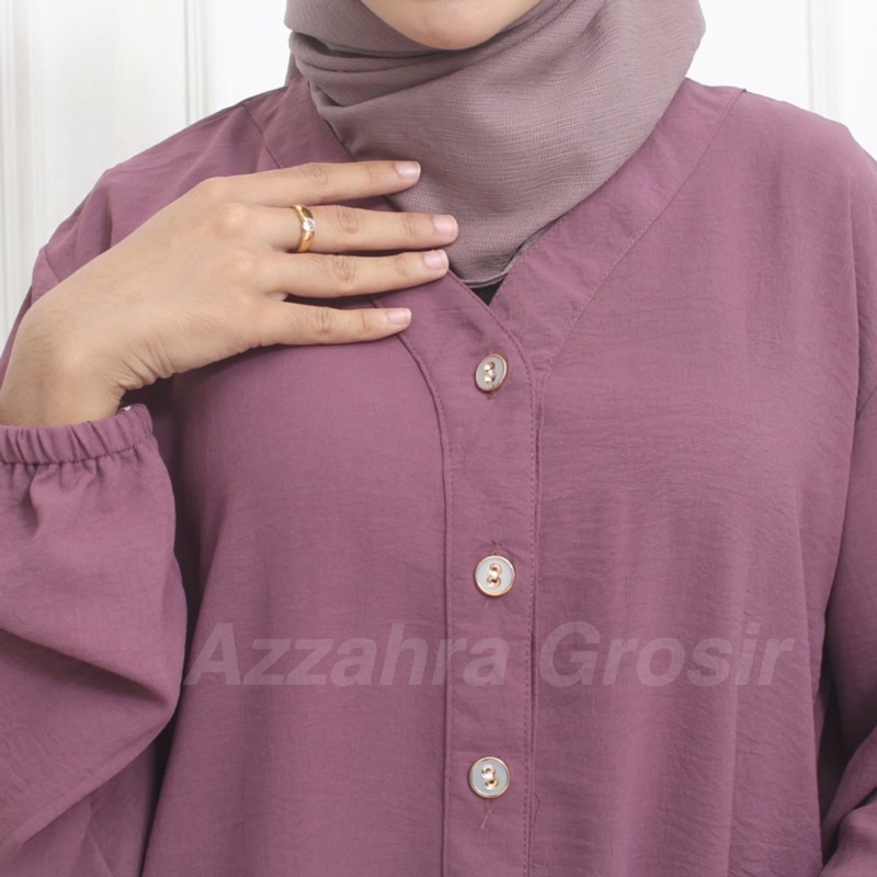 Kalisa Set Ld112 - Setcel Crinkle One Set Setelan Wanita Jumbo Oversize / 379-6978