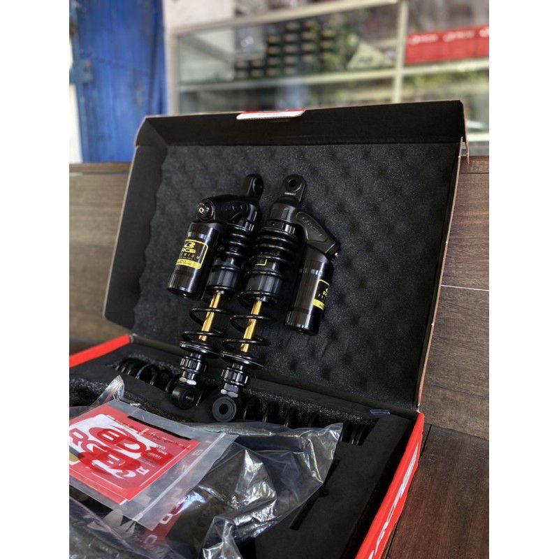 SHOCK SHOCKBEREAKER TABUNG ATAS RCB VS SERIES PREMIUM SINGLE KLIK REBOUND -RB-MB-2 SERIES (G-GL) 320MM RXKING- RXZ - TIGER - SUPRA -SHOGUN DAN ALL PNP-3
