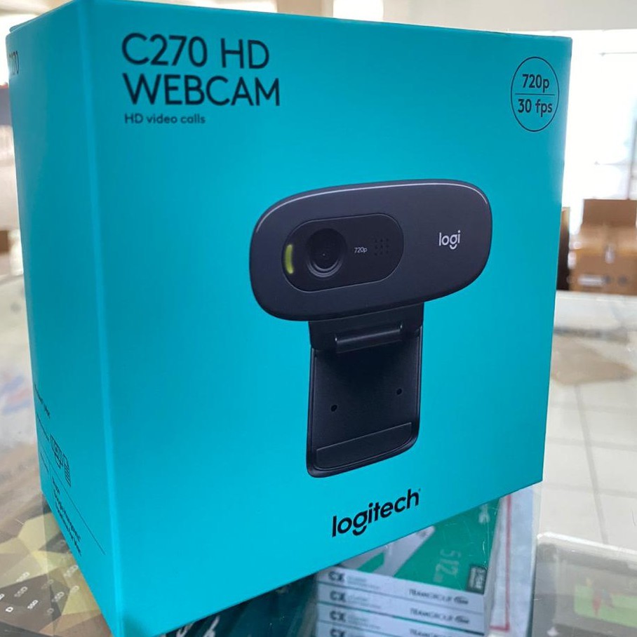 Logitech USB HD Webcam C270 with Microphone