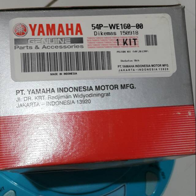 Piston Kit Seher Kit Mio J Yamaha 54P WE160 00