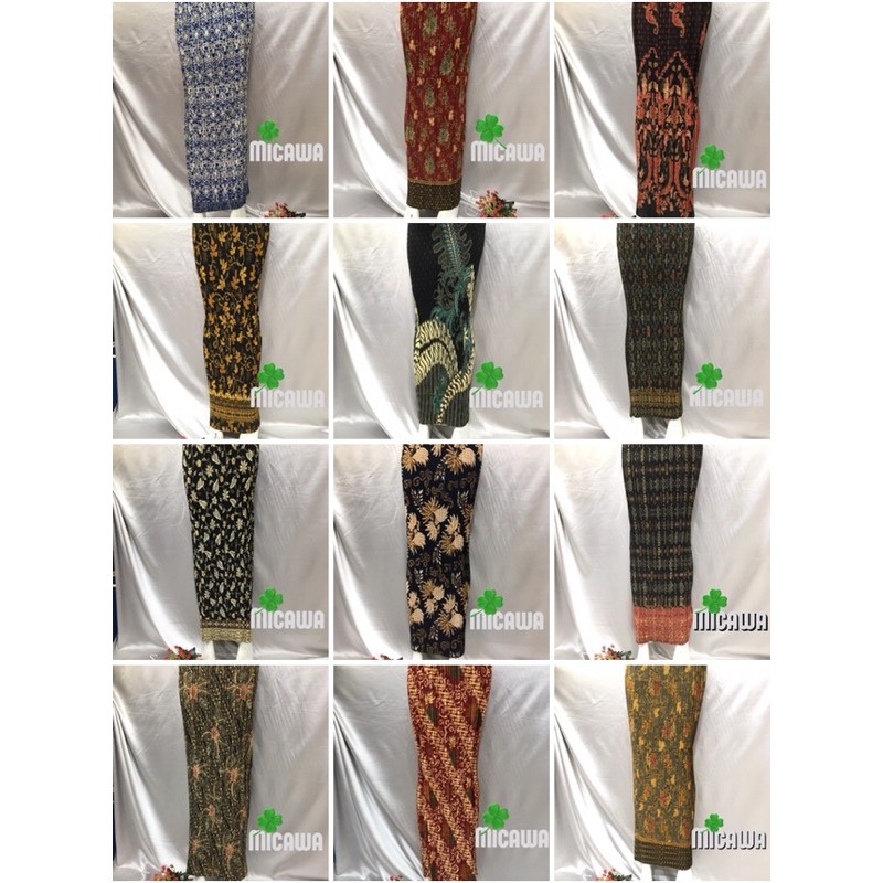 Rok Plisket Bawahan Batik Kebaya Pesta Kualitas Batik Premium