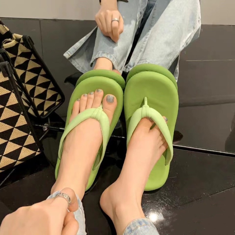 CUCI GUDANG GROSIRTAS TG0510 Sandal Jepit Jelly Wanita Import Fashion Korea Sandal Lucu Warna Warni