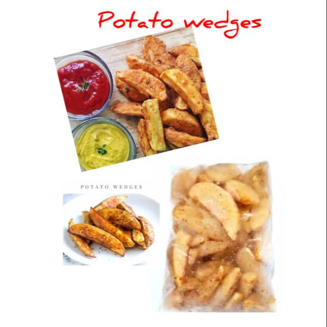 Potato wedges/original potato wedges / 1kg