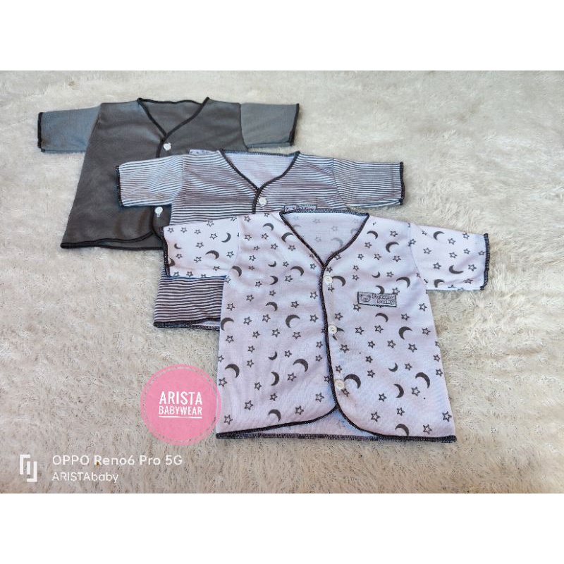 SERI ABU - Paket hemat isi 18pcs/9stel baju+celana bayi