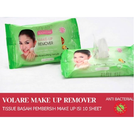 volare tisu make up remover isi 10 lembar