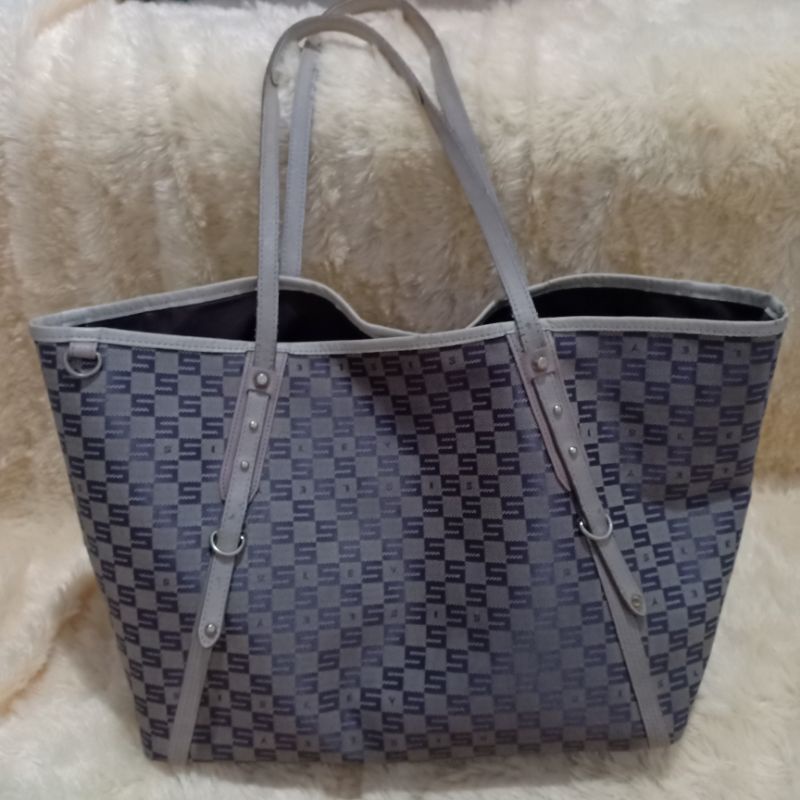 tas wanita bahu SISLEY shoulder bag tote cewek motif MEWAH