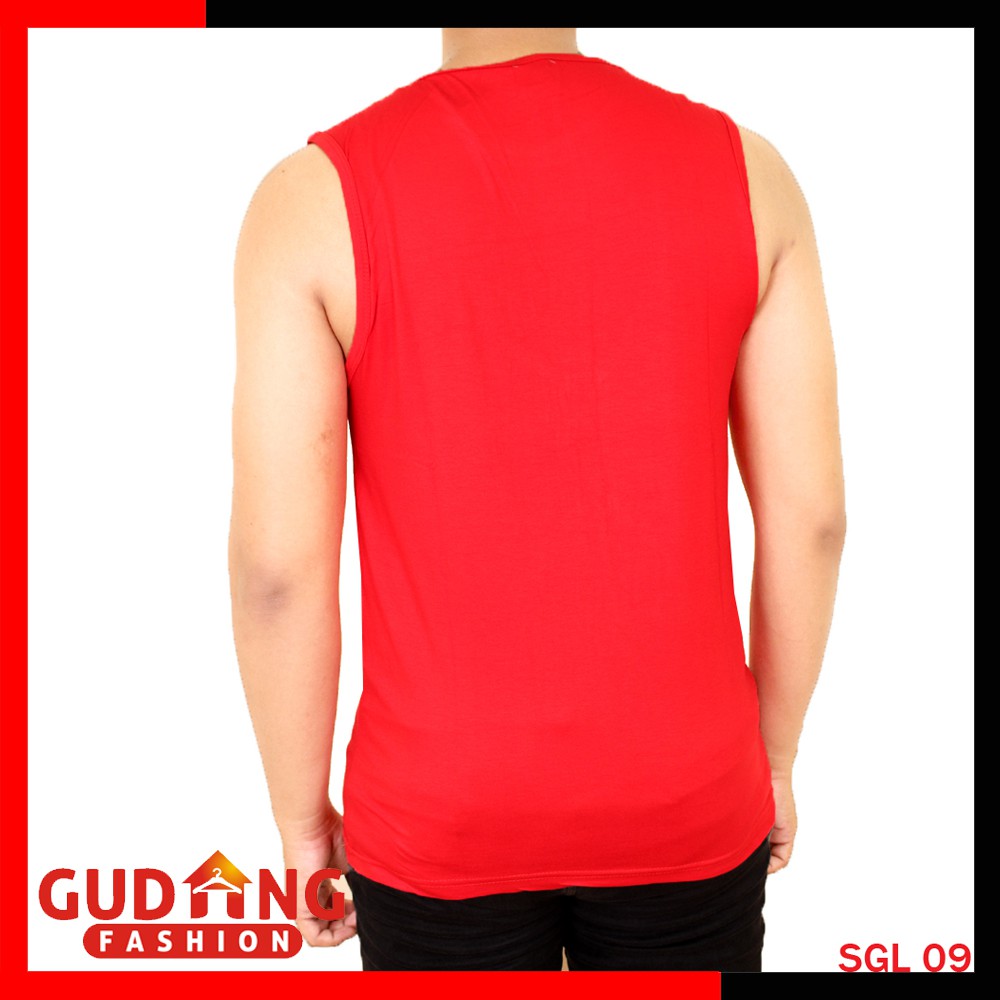 Kaos Singlet Pria Polos SGL 09