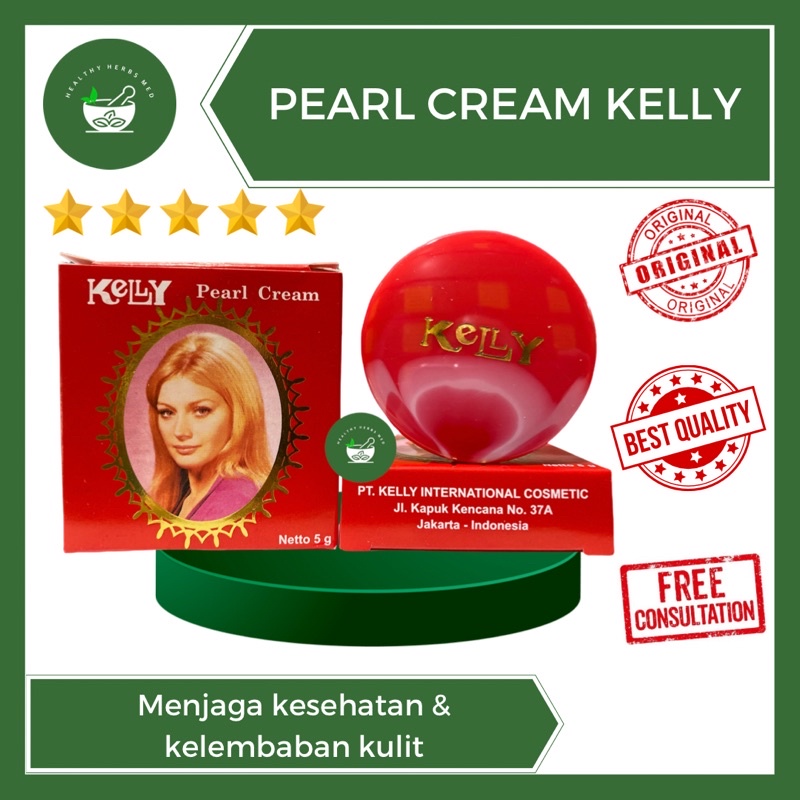 Pearl Cream Kelly Krim Wajah Kelly