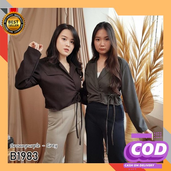 Outher Blazer Scuba. Blazer Lilac Blazer Kantor Basic Wanita Blazer Import Premium PE72 Kimono Blaze