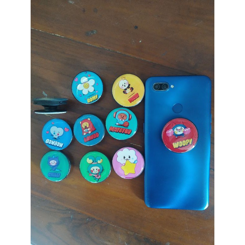 Sandaran Hp,Popsocket/griptok resin (Custom)