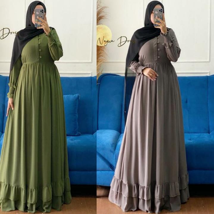 ほ NAJWA DRESS/ GAMIS NAJWA DRESS CERUTY BABYDOLL ↡