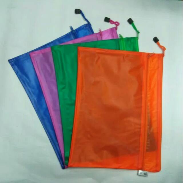 

Map Zipper Resleting B4 Parasut / Document Bag Resleting JOYKO B4
