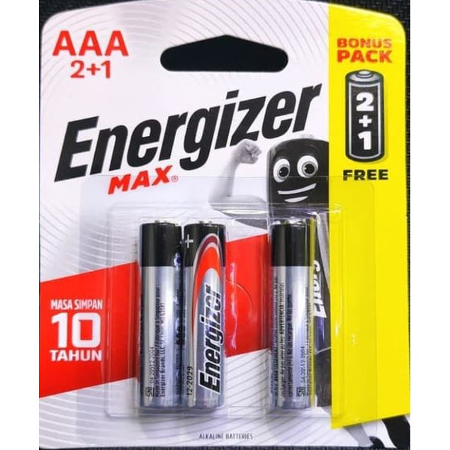 BATTERY ENERGIZER AAA ISI 3 - BATTERAI AAA/A3 ENERGIZER ISI 3