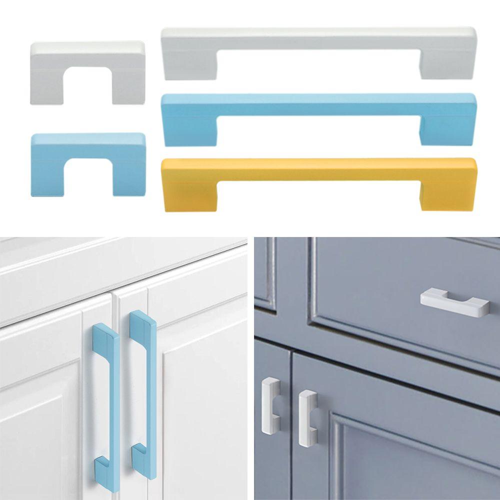 Suyo Furniture Handle Zinc Alloy Dekorasi Rumah Perangkat Keras Pintu Warna-Warni Untuk Kabinet Kamar Anak