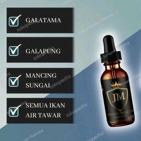TERHEMAT - Umpan Ikan Galatama, Galapung, Harian - JM PREMIUM 30 ML