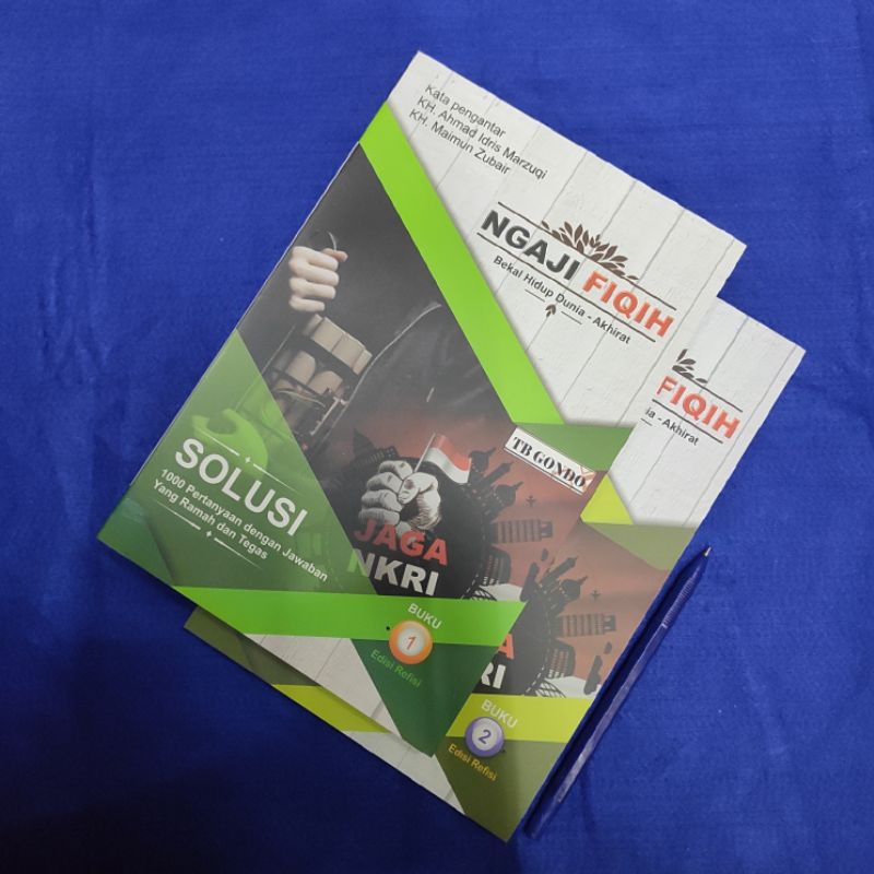 Buku Ngaji Fiqih Fiqh Bekal Hidup Dunia Akhirat Dua Jilid Mumtaz