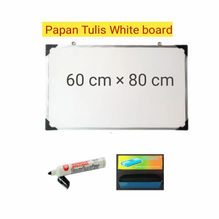 

papan tulis whiteboard 60×80 promo