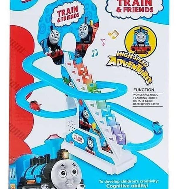 Special Edition.. MAINAN ANAK THOMAS TRAIN&FRIENDS BERPUTAR KERETA API MUSIC TERMURAH BERKUALITAS DA