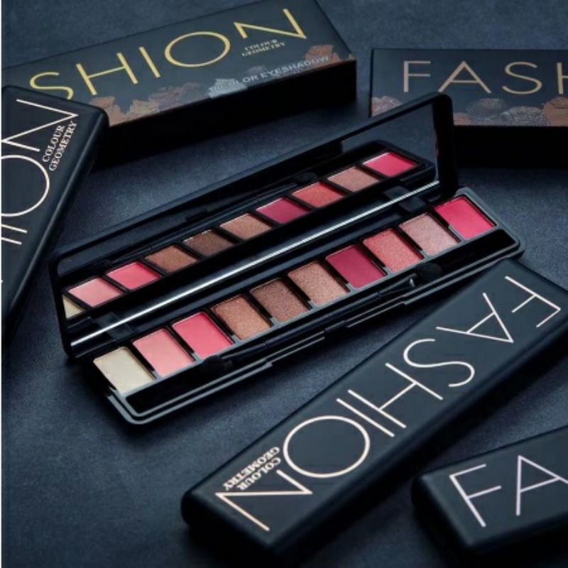 LA-Fashion Matte Eyeshadow Pallet Makeup 10 warna 9999