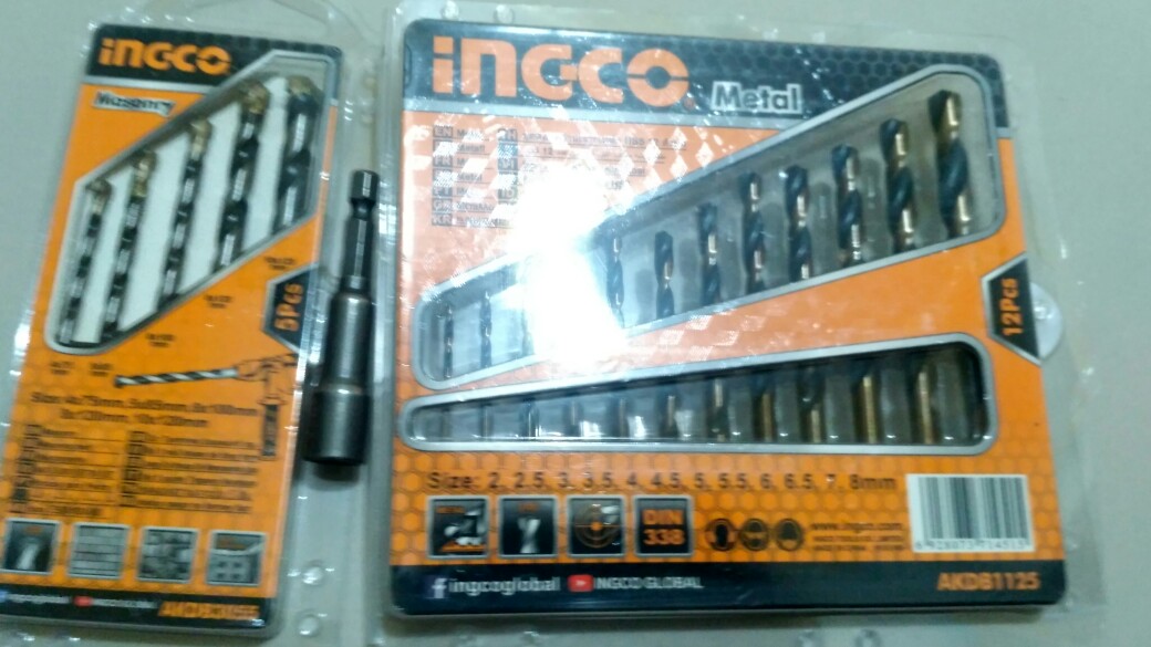 Magnetic Nut Setter Mata Bor Roofing Seng Baja Sok Bor M 8 M8x65mm