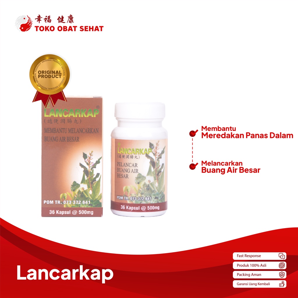 LANCARKAP obat sembelit - susah buang air besar herbal manjur