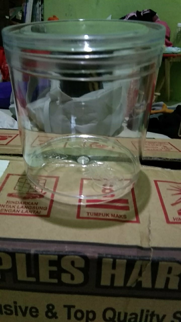 Toples Kue Kering Bulat Tinggi Hardtop 999 (250gr)