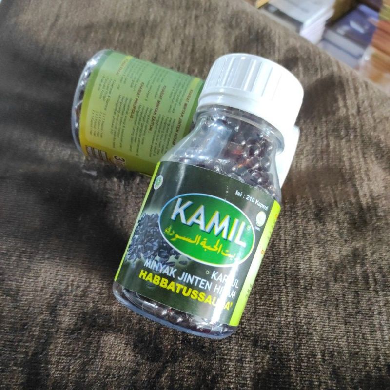 Kamil Minyak Jintan Hitam Habatussauda isi 210 kapsul