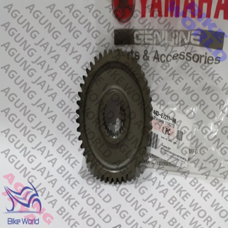 (100% Ori ) Gear Rasio Belakang Xeon Xeon RC 45T 44D-E7211-00 YGP Part bike mantap