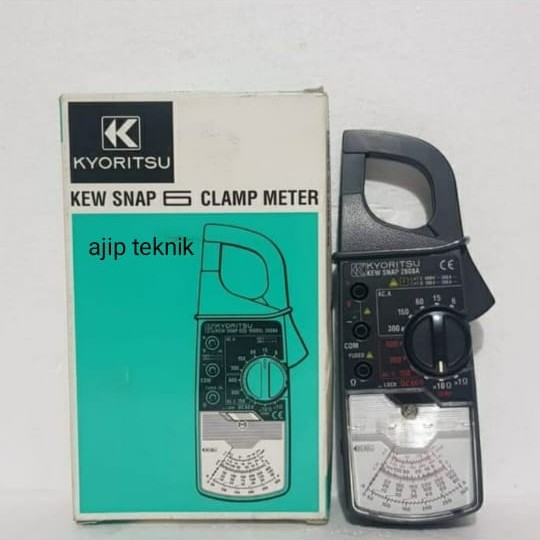 tang ampere analog / analog clamp meter KYORITSU 2608A ORIGINAL