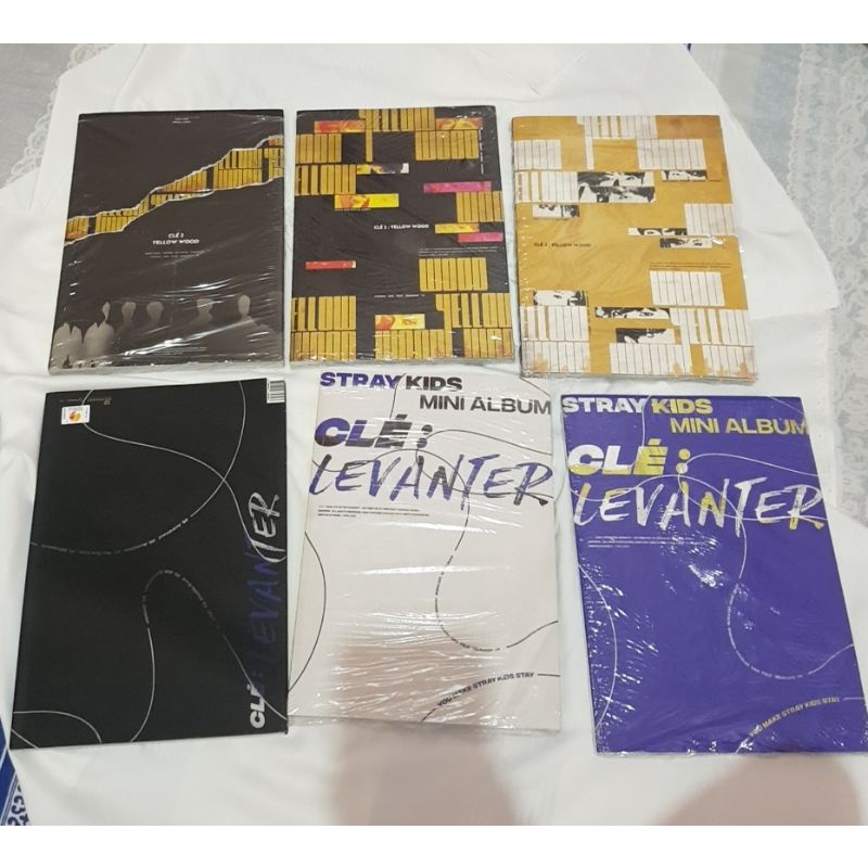STRAY KIDS CL YELLOW WOOD & CL LEVANTER ALBUM ONLY