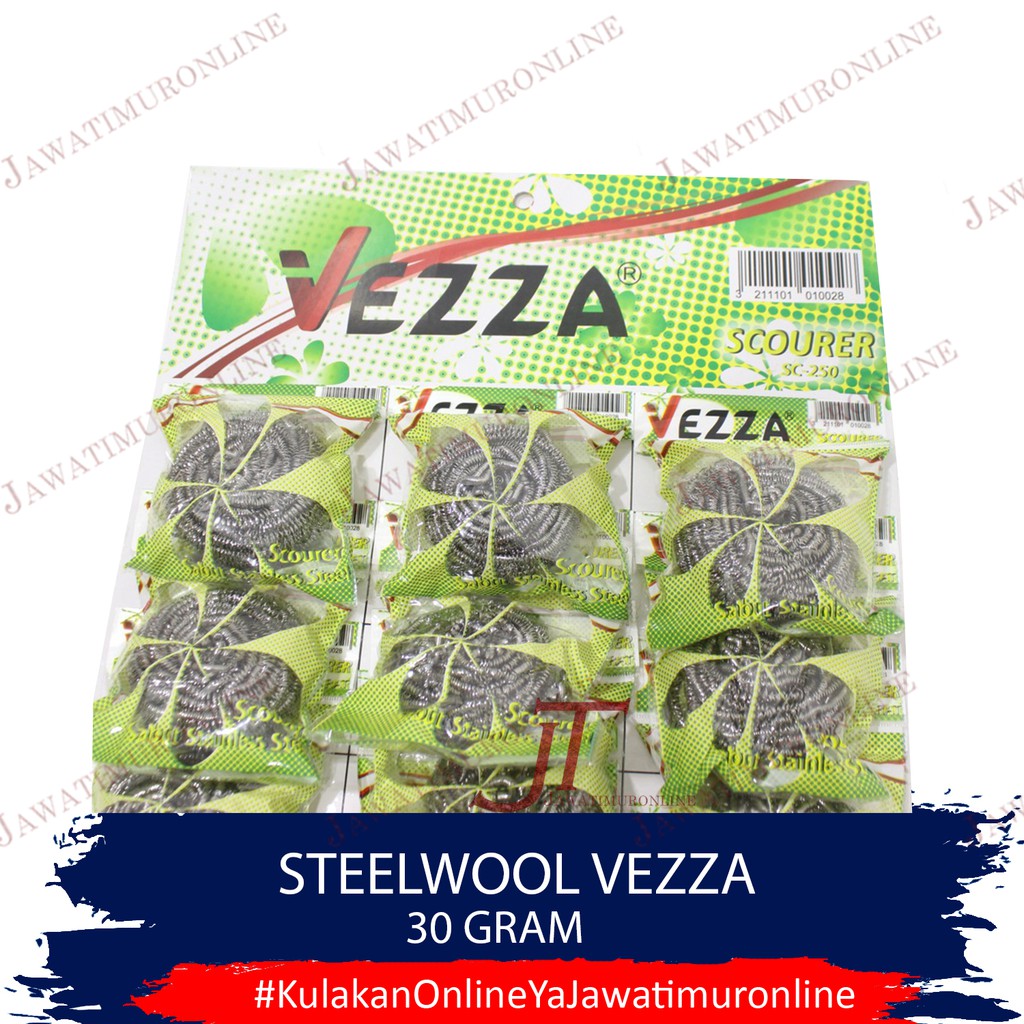 Steel wool 30 gram VEZZA - Gosok Panci