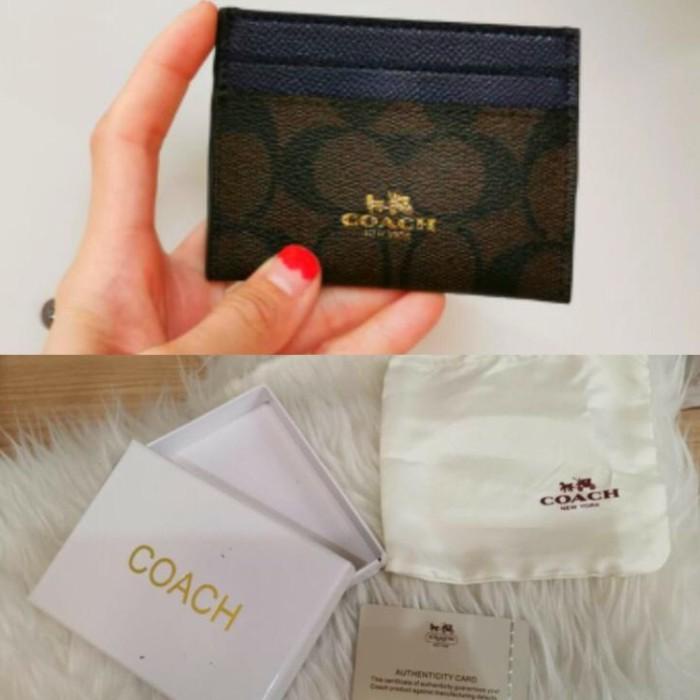 Dompet Kartu Tipis Coach/ Card Holder Coach Import Premium.