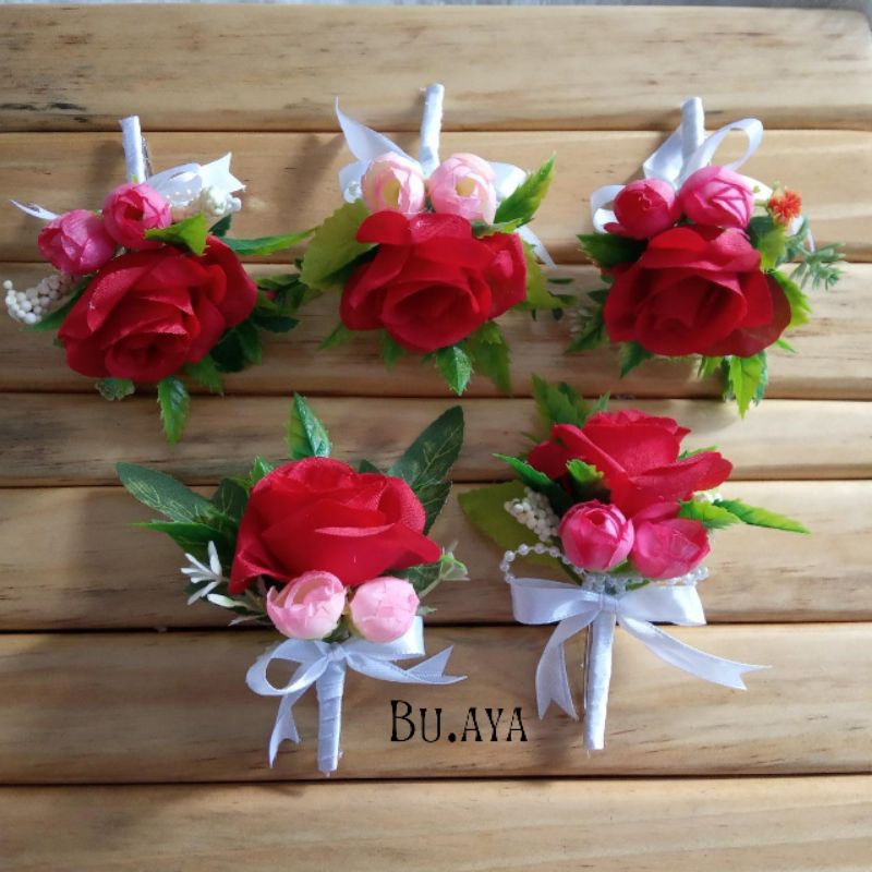 Korsase Bunga Jas corsage Wedding Party