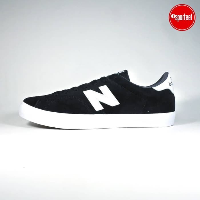 Sepatu 100% Original New Balance 210 Procourt Black Suede / Skate Shoes