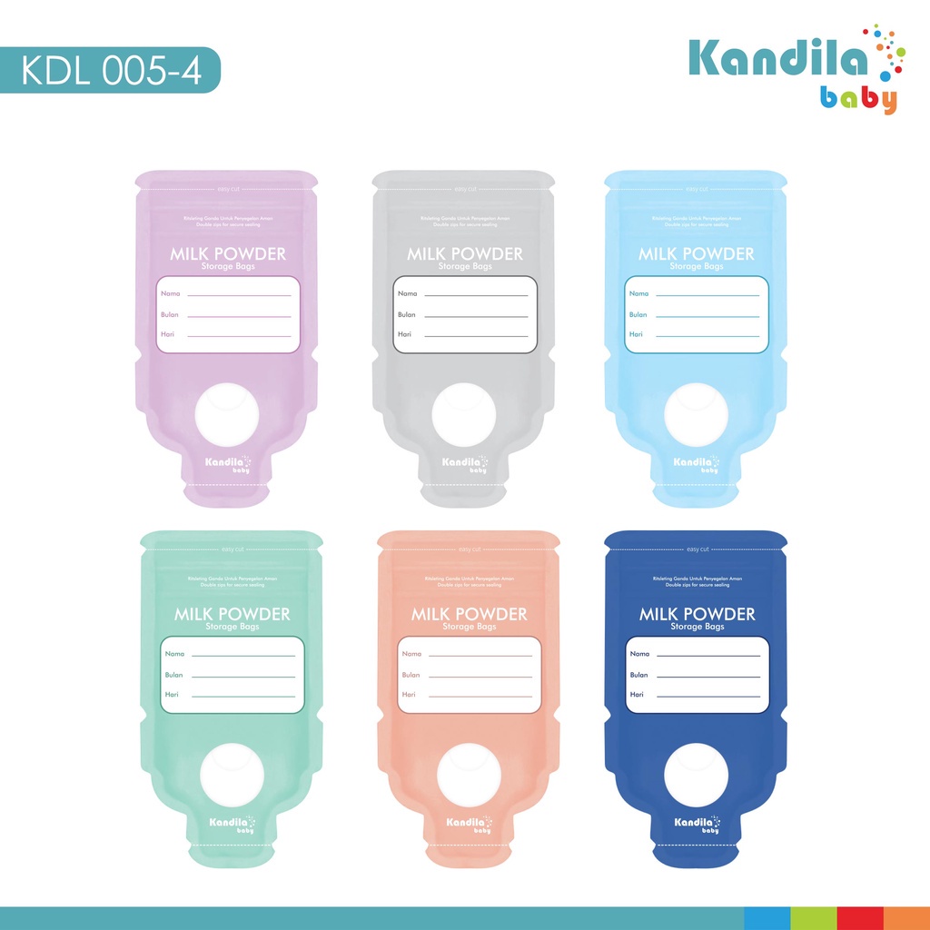 Kandila KDL005-4 Milk Powder bag - Kantong susu Formula Sekali Pakai