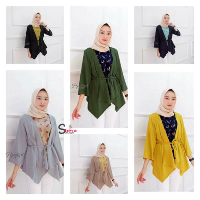 VIDA OUTER / VIDA CARDI / OUTER PENDEK / CARDI PENDEK