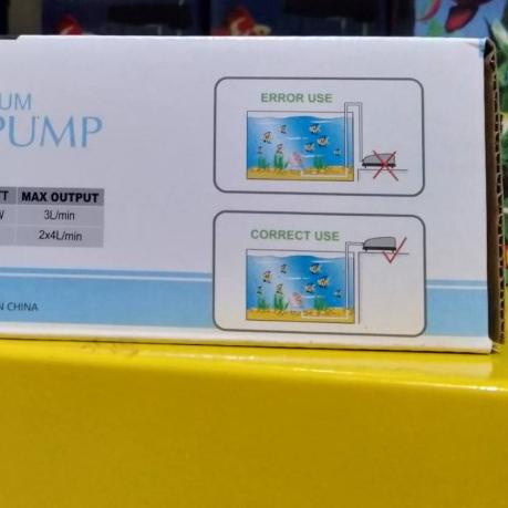 ➪ ROSSTON AQUARIUM AIRPUMP / POMPA AERATOR | L1 & L2 - L2 ➧