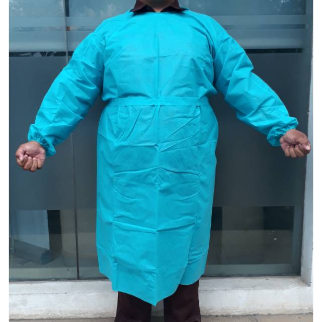 Gown isolation/ APD Gown/ Hazmat jumbo - ukuran jumbo fit to XXXL