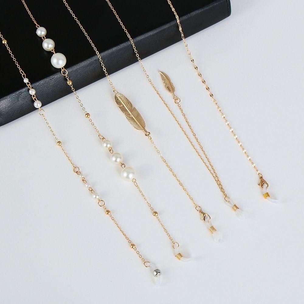 Lily Rantai Kacamata Kalung Logam Untuk Kacamata Penahan Kacamata Baca Glasses Lanyard
