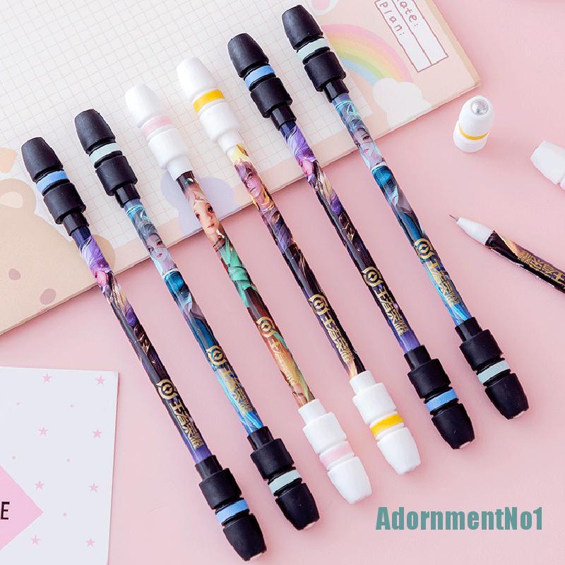 (AdornmentNo1) Pulpen Putar Anti Slip Untuk Belajar Anak