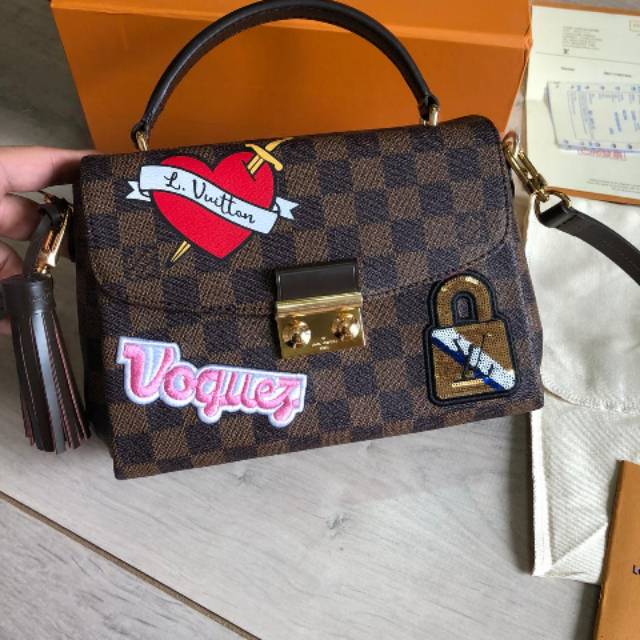 TasLV DamierEbene CanvasCroisette