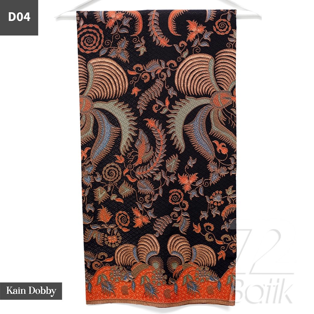 KAIN BATIK PREMIUM Bahan Dobby Motif Burung Yin Warna Kuning Merah 721688 Cap 72 Jarik Jarit Samping Kebat Panjang Batik Katun Modern Premium Bahan Seragam Batik Pernikahan Kantor Keluarga Murah Kamen Jadi Batik Bali Lembaran