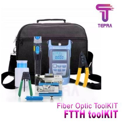 Fiber Optic Tool Kit Lengkap | FTTH Tool Kit