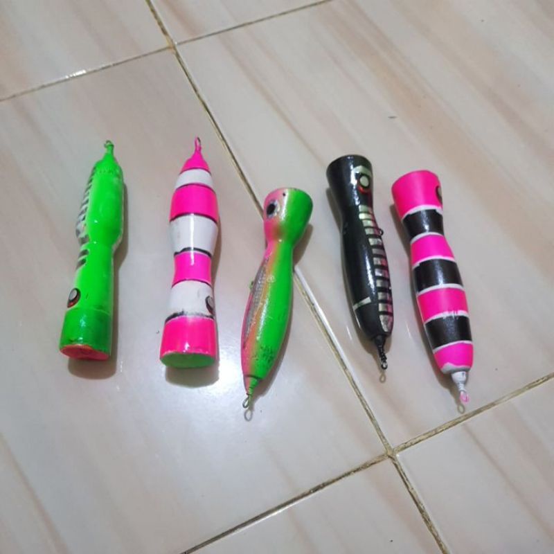 popper poper popper lure popper handmade popper kayu